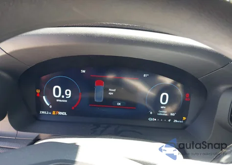 2025 Ford Police Interceptor из США, поврежденный, VIN 1FM5K8AC2SGB05460